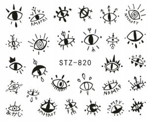 

Vanity Naklejki Wodne Do Paznokci STZ-820