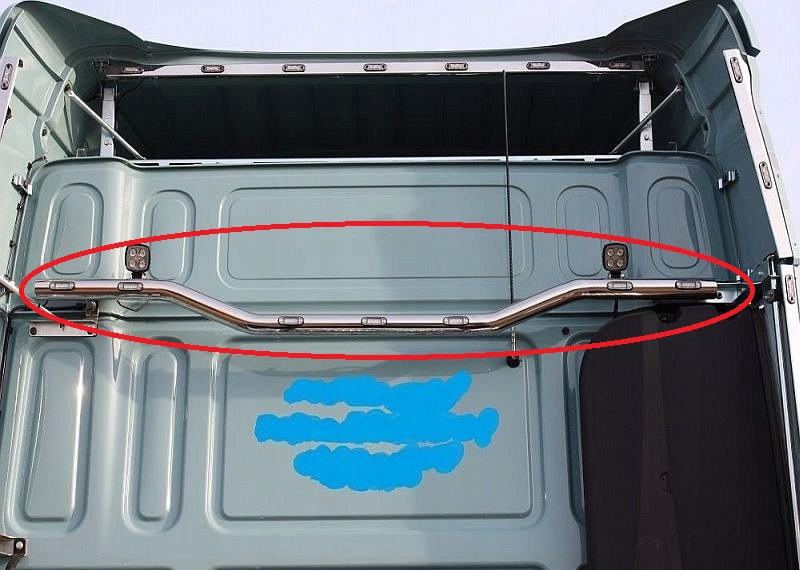 Orurowanie tylne Daf XF 105 / Euro 6