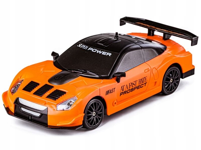 

Auto Samochód Rc Drift 1:24 2,4 Ghz 4WD Pomarańcz