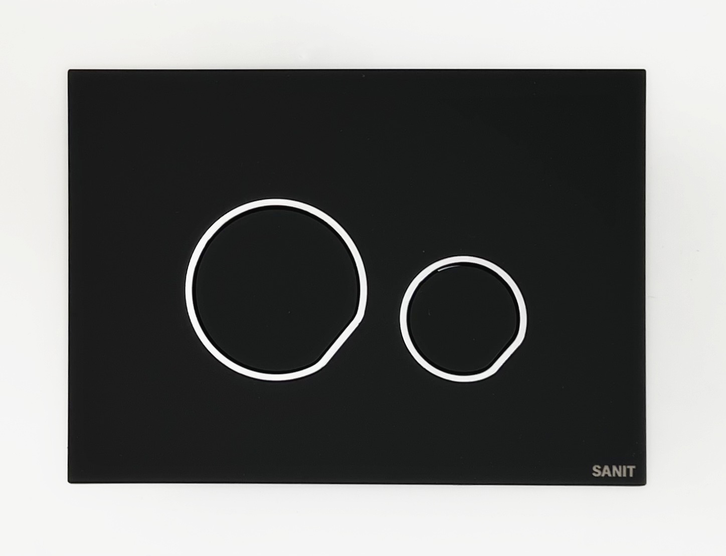 Przycisk spłukujący Cedo Sanit Czarny Matowy