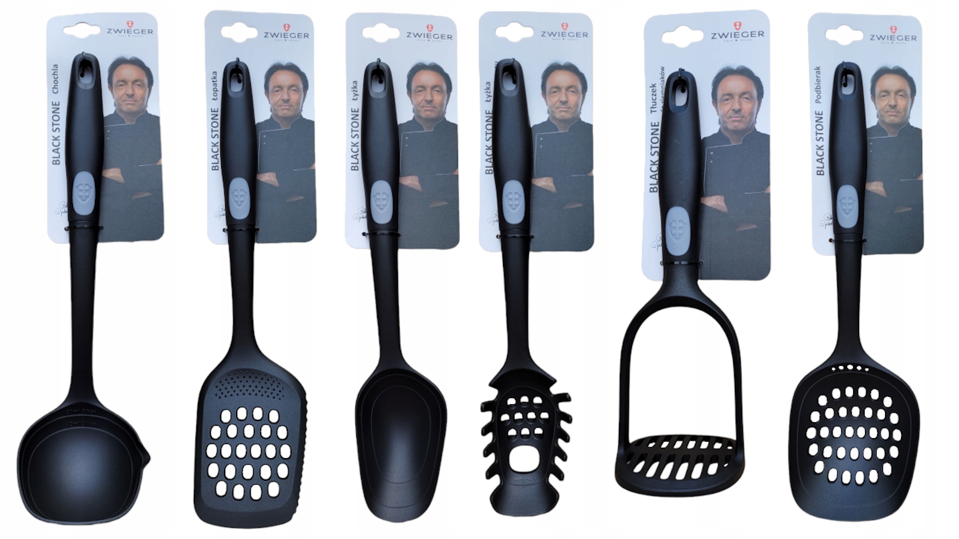 

Zestaw akcesoriów Zwieger Black Stone 6 el.
