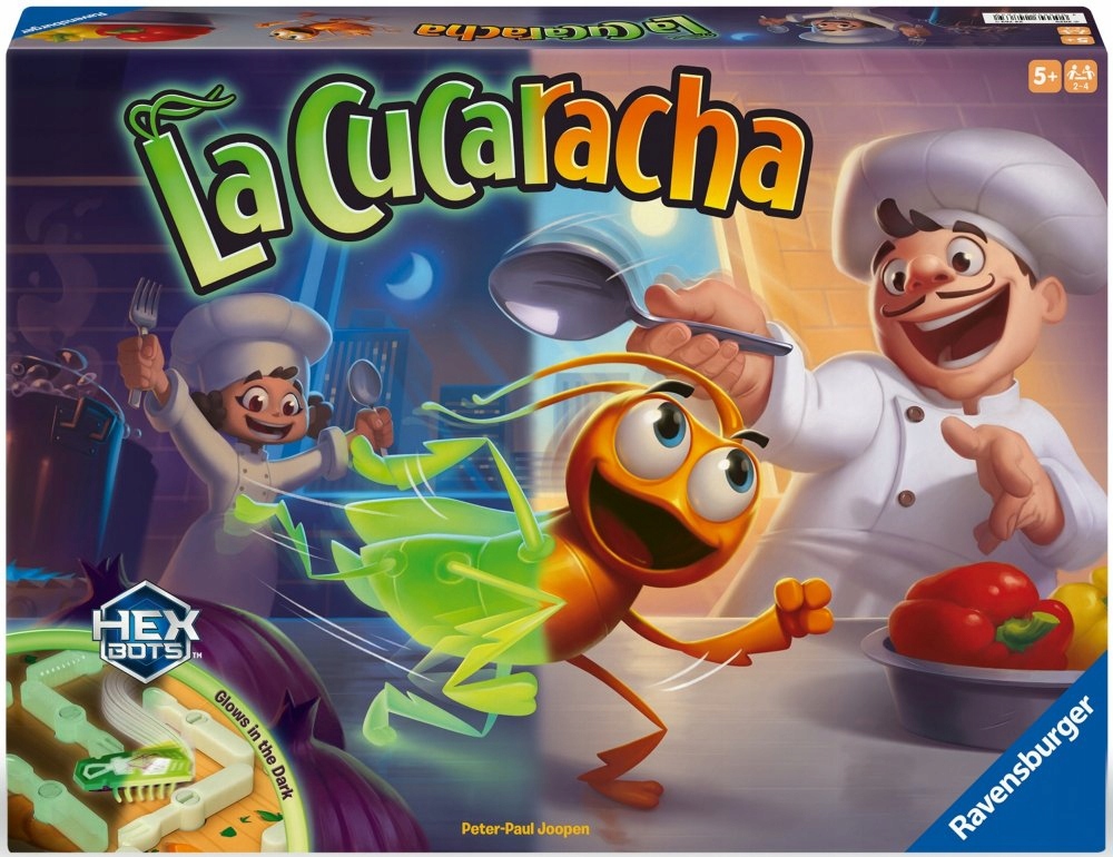 Gra planszowa La Cucaracha Edycja specjalna Świeci w ciemności Ravensburger