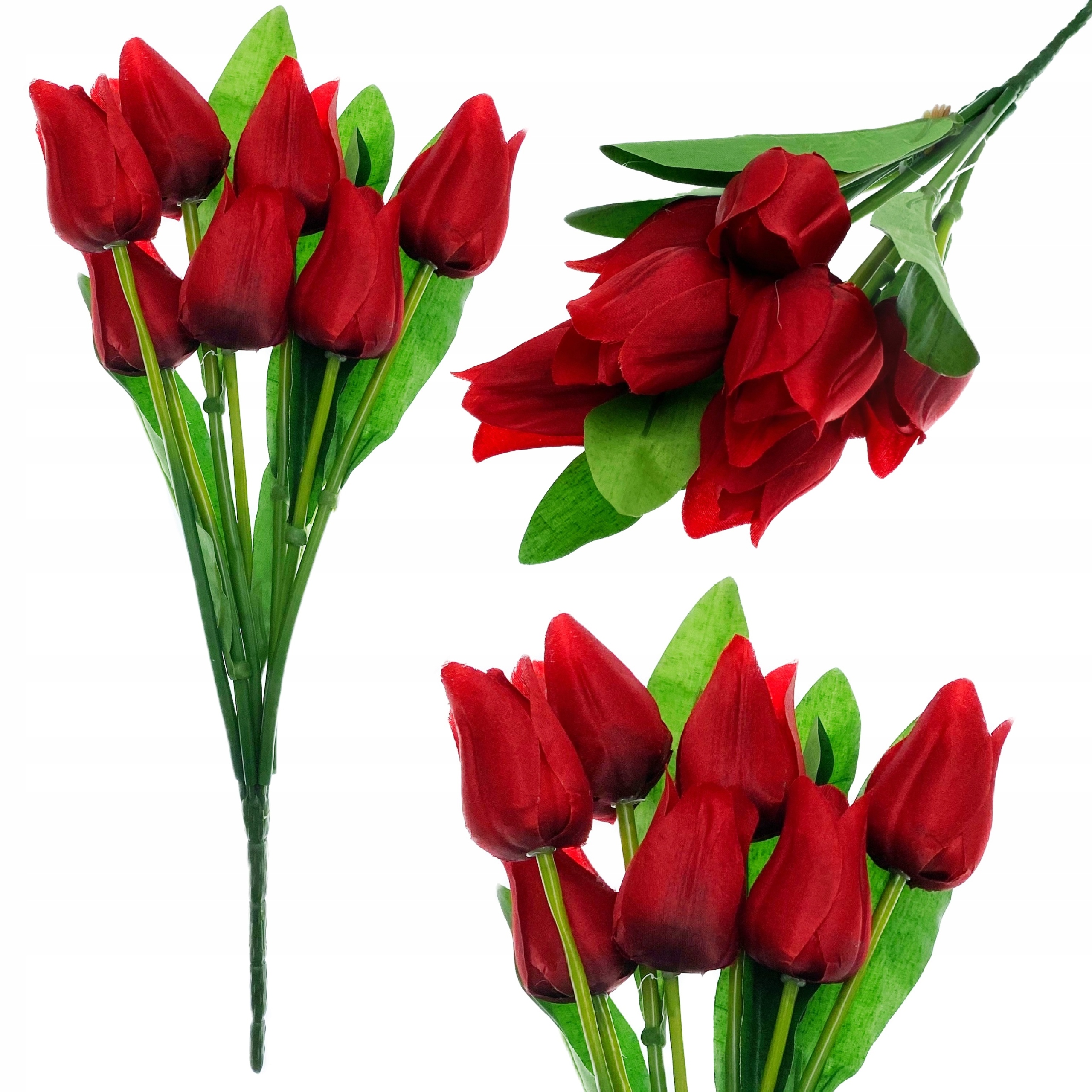 

Tulipany Bukiet Tulipanów Sztuczne Czerwone 7SZT