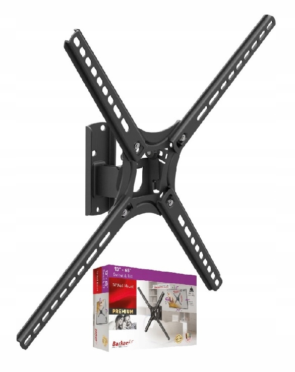 Uchwyt Wieszak na do Telewizora Tv 13 65" Solidny Ścienny Obrotowy Barkan