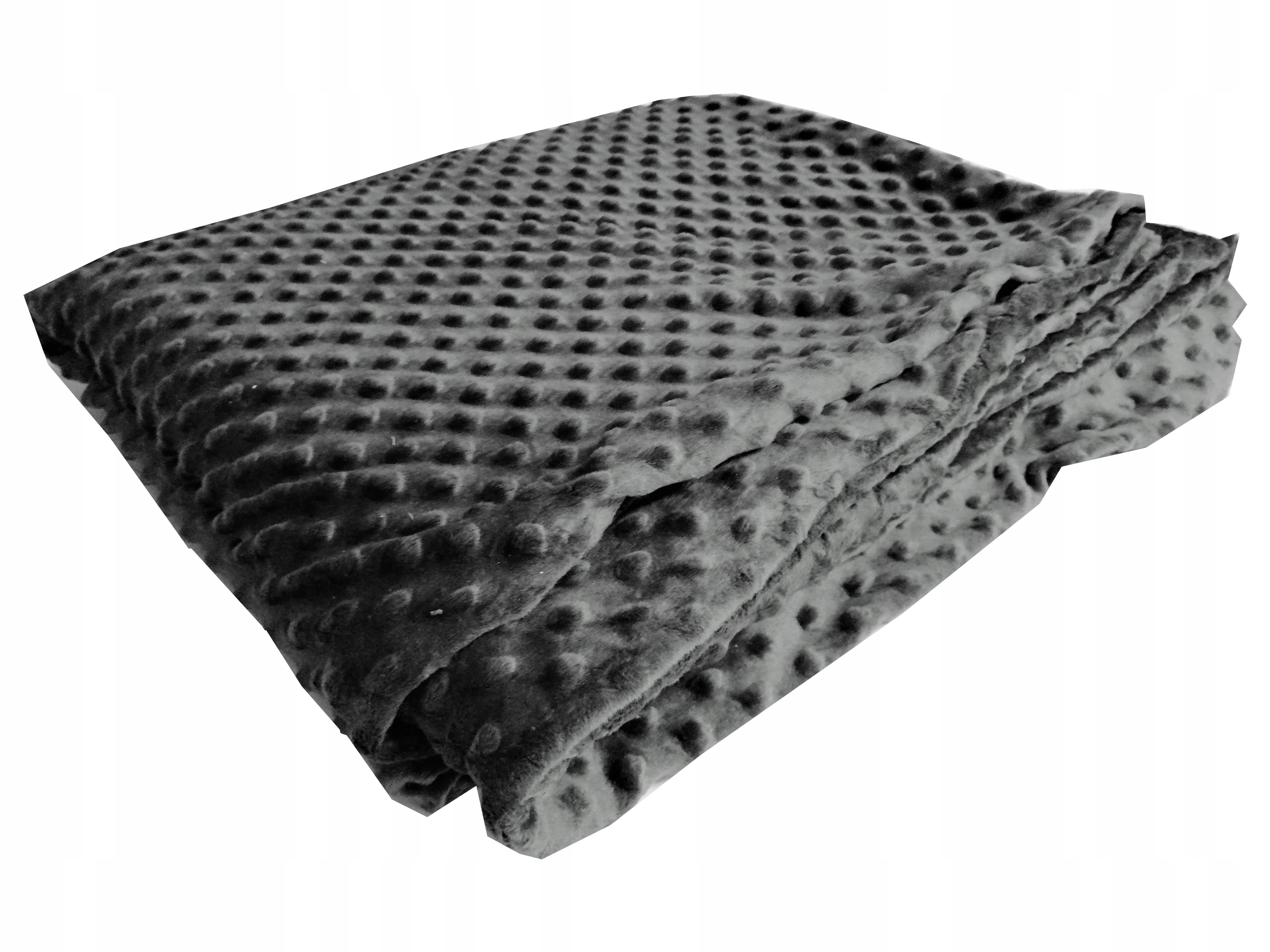 Koc Minky 160x200 Polar kuličky přehoz pléd Grafit měkký teplý