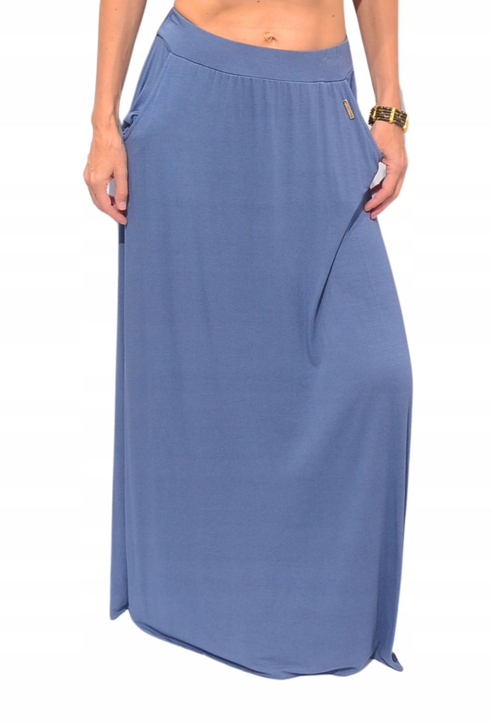 Długa SPÓDNICA z Kieszeniami