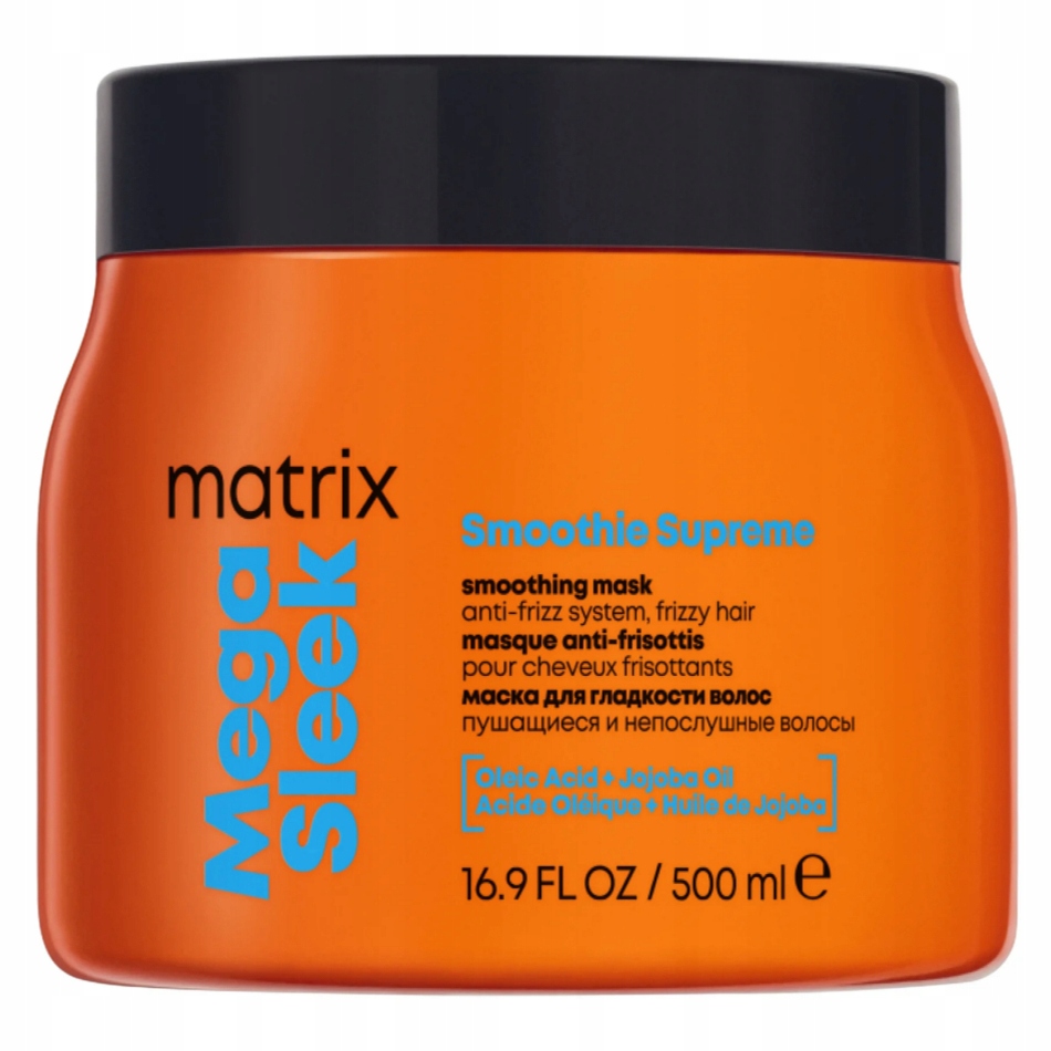 Mega Sleek Smoothing Mask maska do włosów do włosów nieposłusznych i puszących się