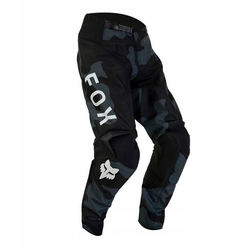 Enduro nohavice Fox 180 Bnkr Black Camo čierna šedá Darčeky
