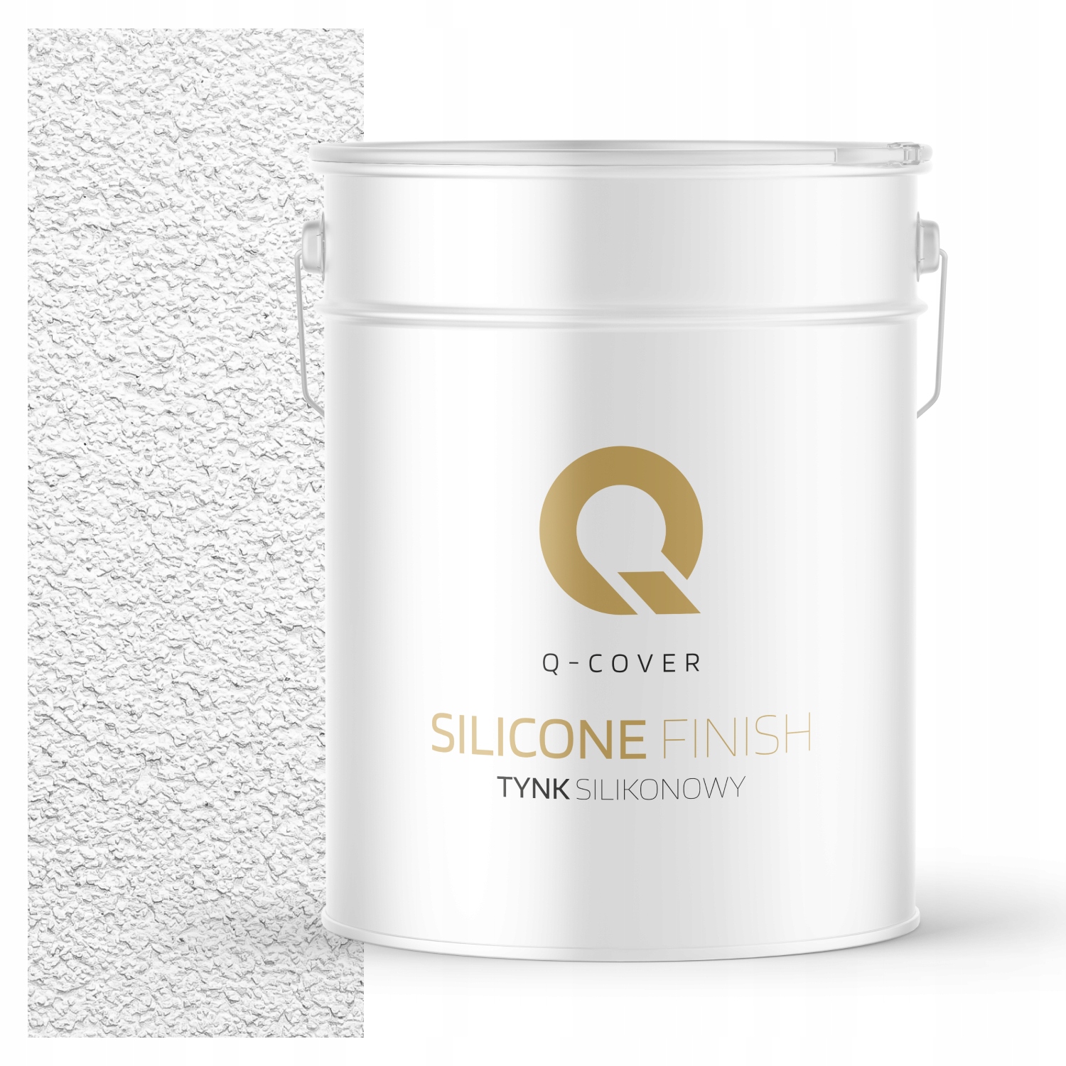 Silikonová Fasádní Omítka Bílá Teplá Beránek 15 Kg Granulace 1.0 mm F101