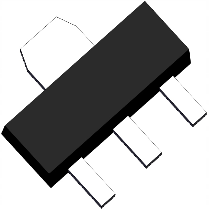 

D882 SOT89 SOT-89 tranzystor mocy 3A Smd