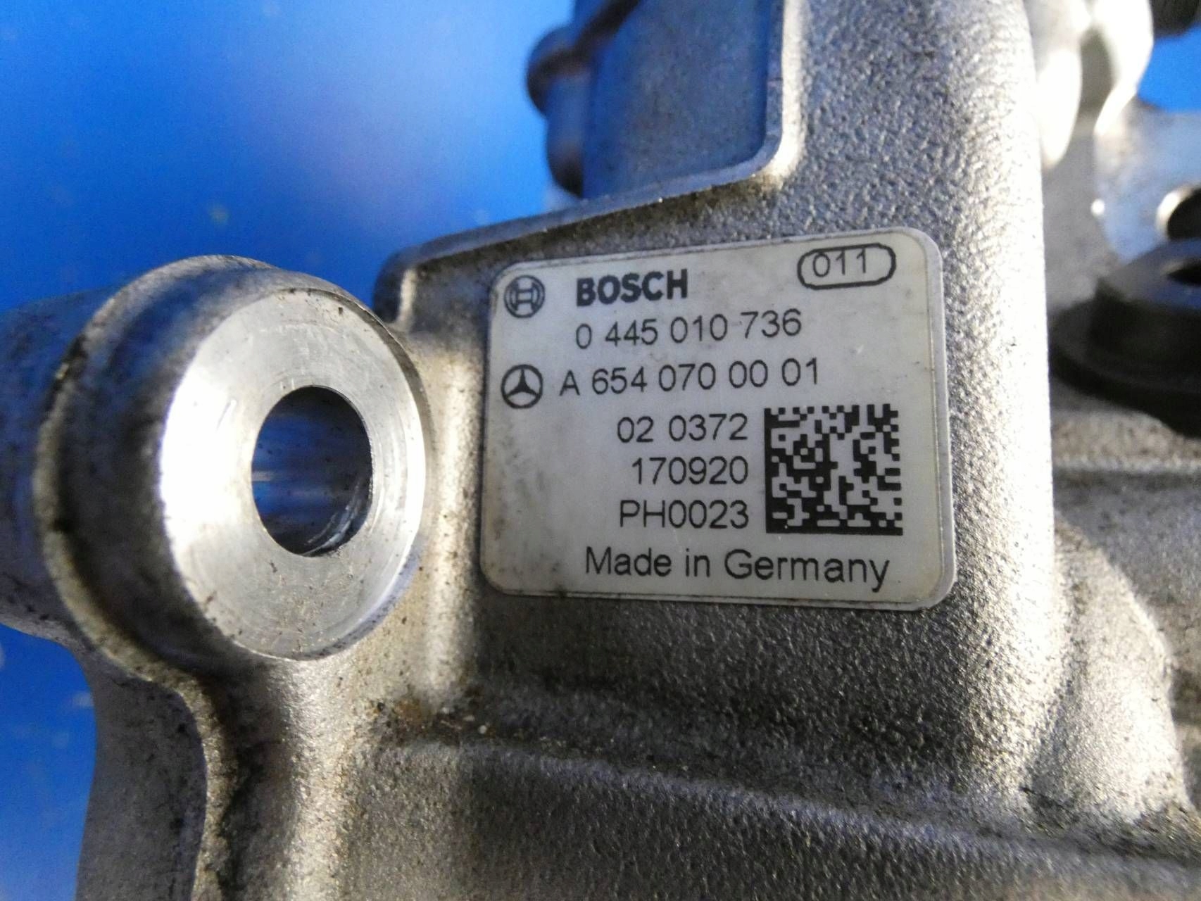 MERCEDES E KLASA W213 W205 W253 2.0 CDI Einspritzpumpe Sensor Sensor