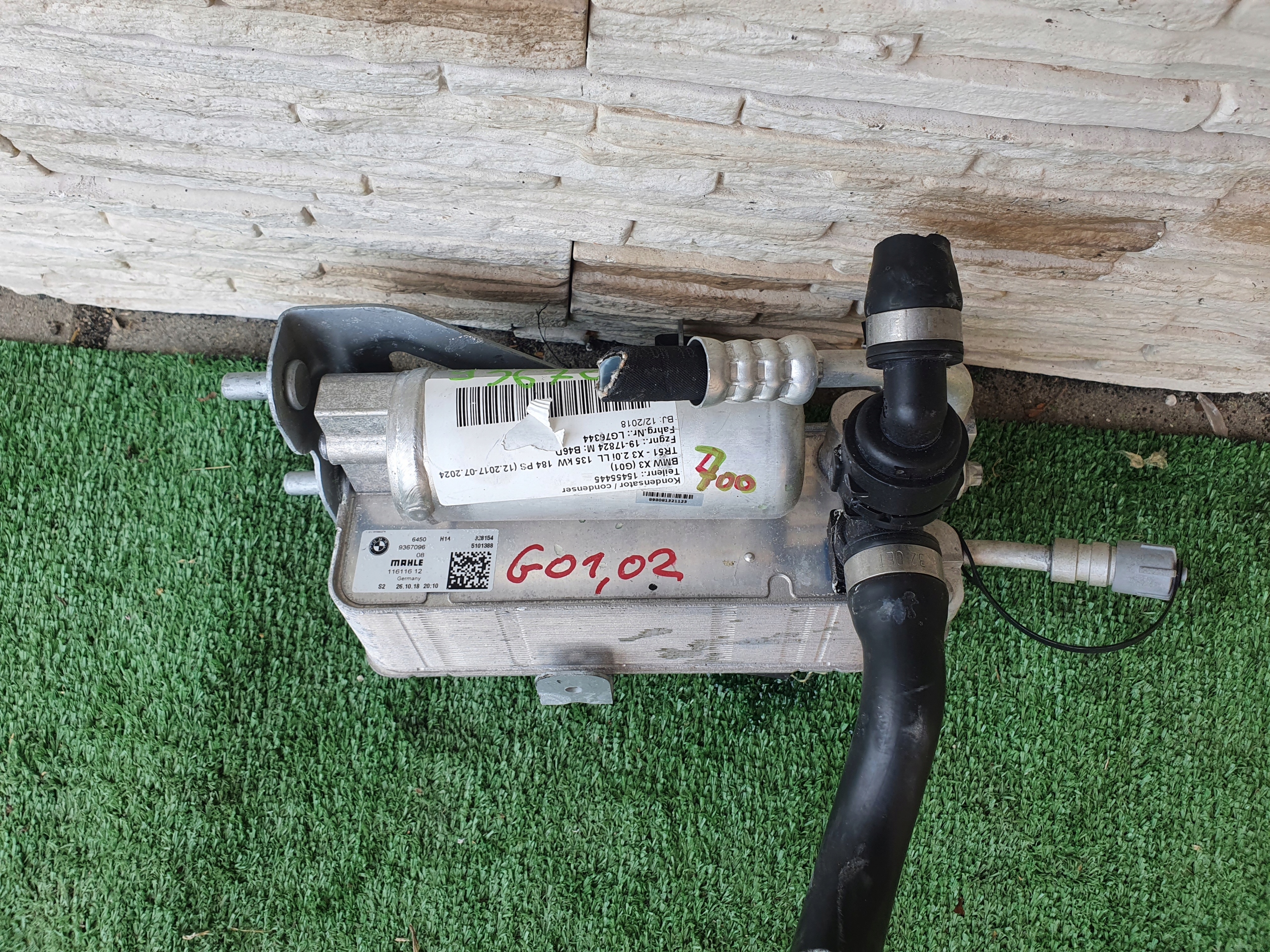 SKRAPLACZ KLIMATYZACJI BMW X3 G01 X4 G02 9367096