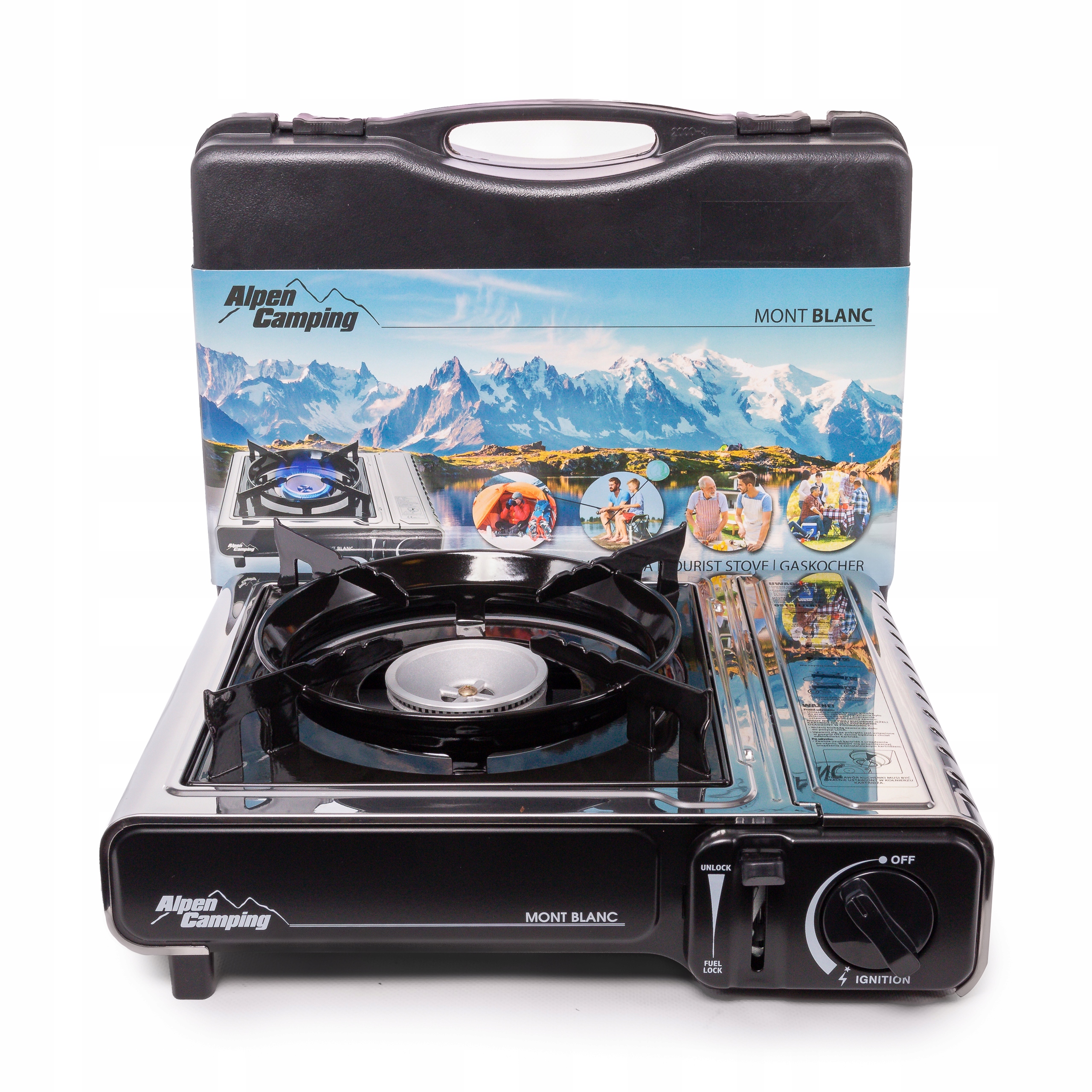Kuchenka przenośna Alpen Camping Mont Blanc