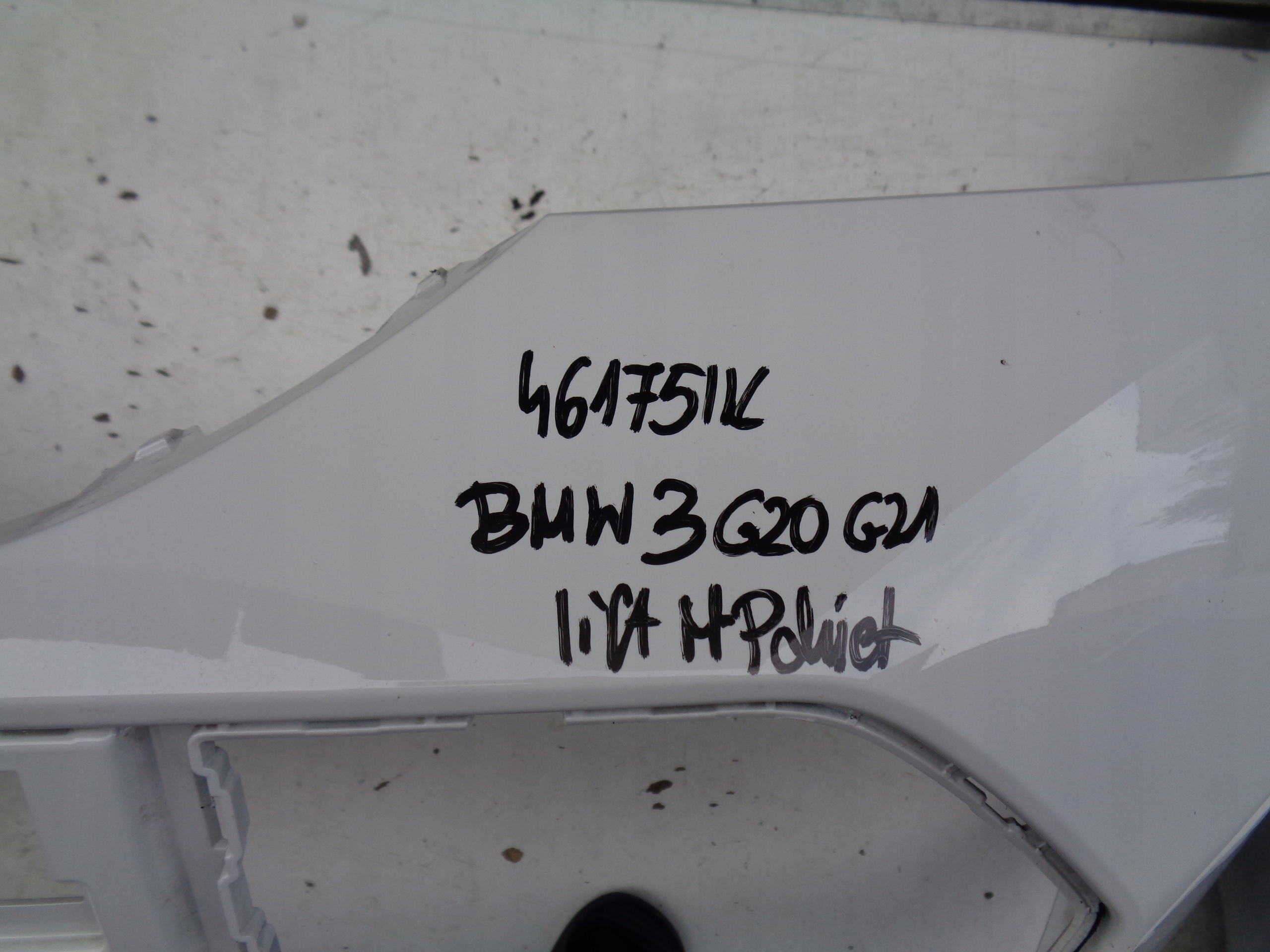 front bumper BMW 3 G20 G21 21- LIFT m-packet NR 46175