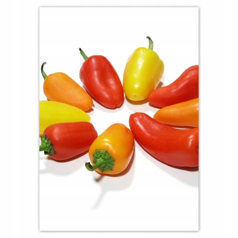 

Naklejki 50x70 Papryki Dekoracja kuchni