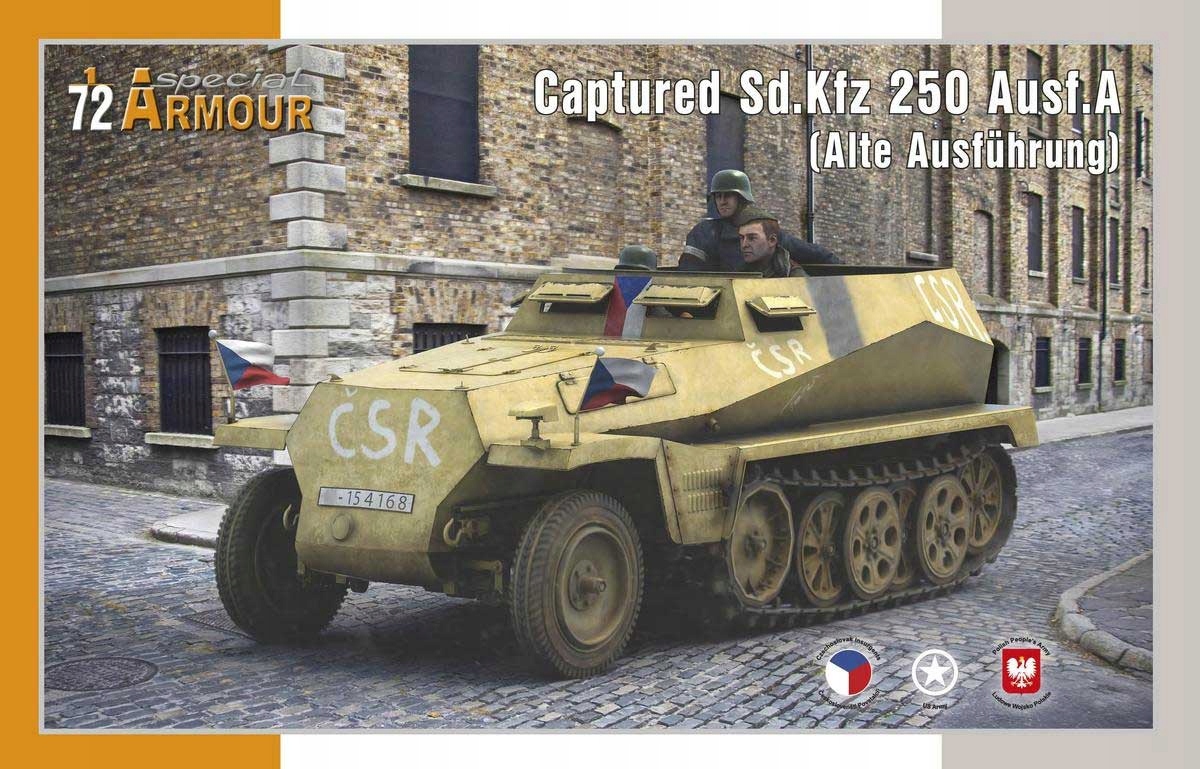 Special Hobby SA72027 1/72 Captured Sd.Kfz 250 Ausf.A (Alte Ausführung)