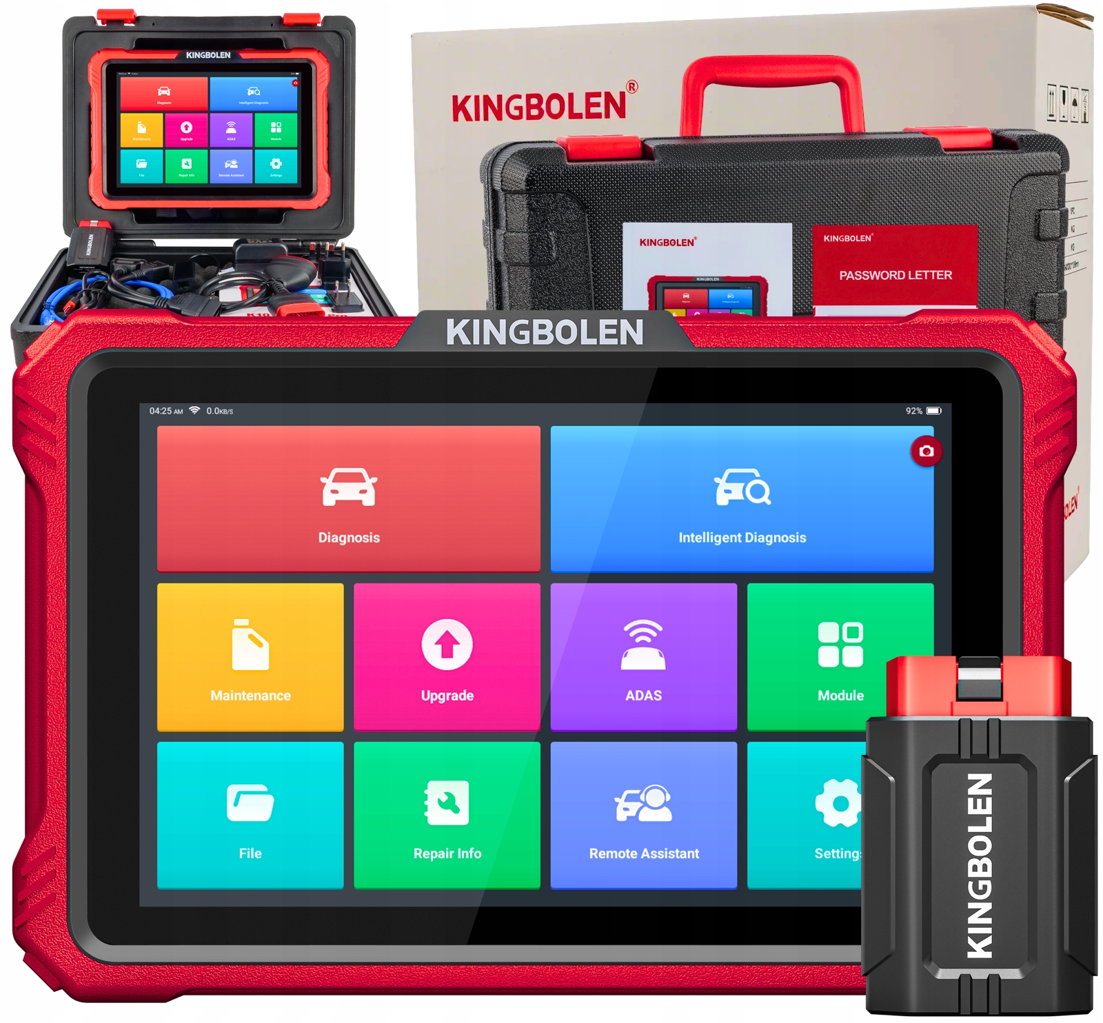 Tester Diagnostické Rozhranie Kingbolen K10 Pro 2 Roky Aktualizácie Pl