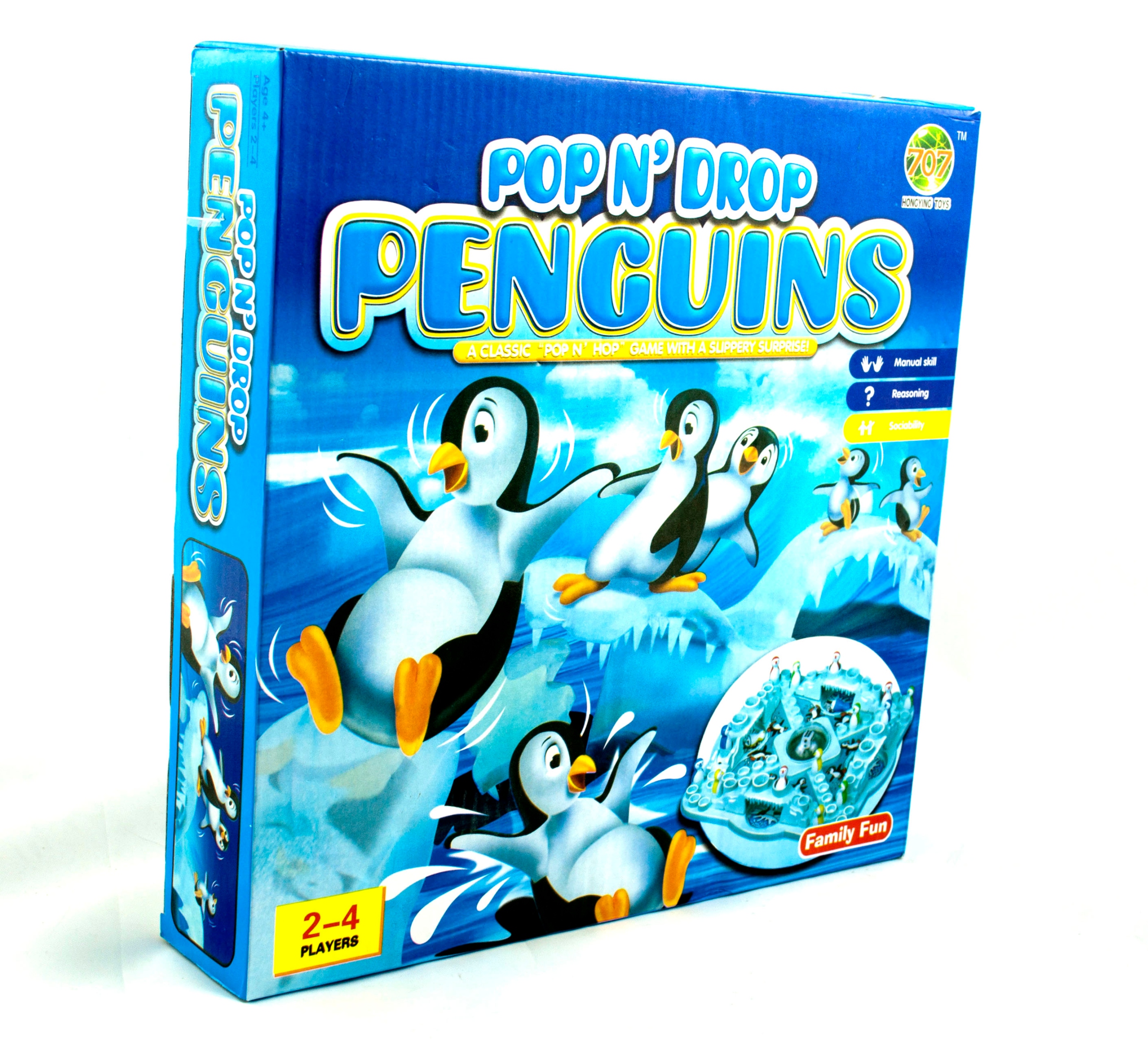 GRA PLANSZOWA CHIŃCZYK PINGWINY 4 5 6 7 lat latka Marka inna