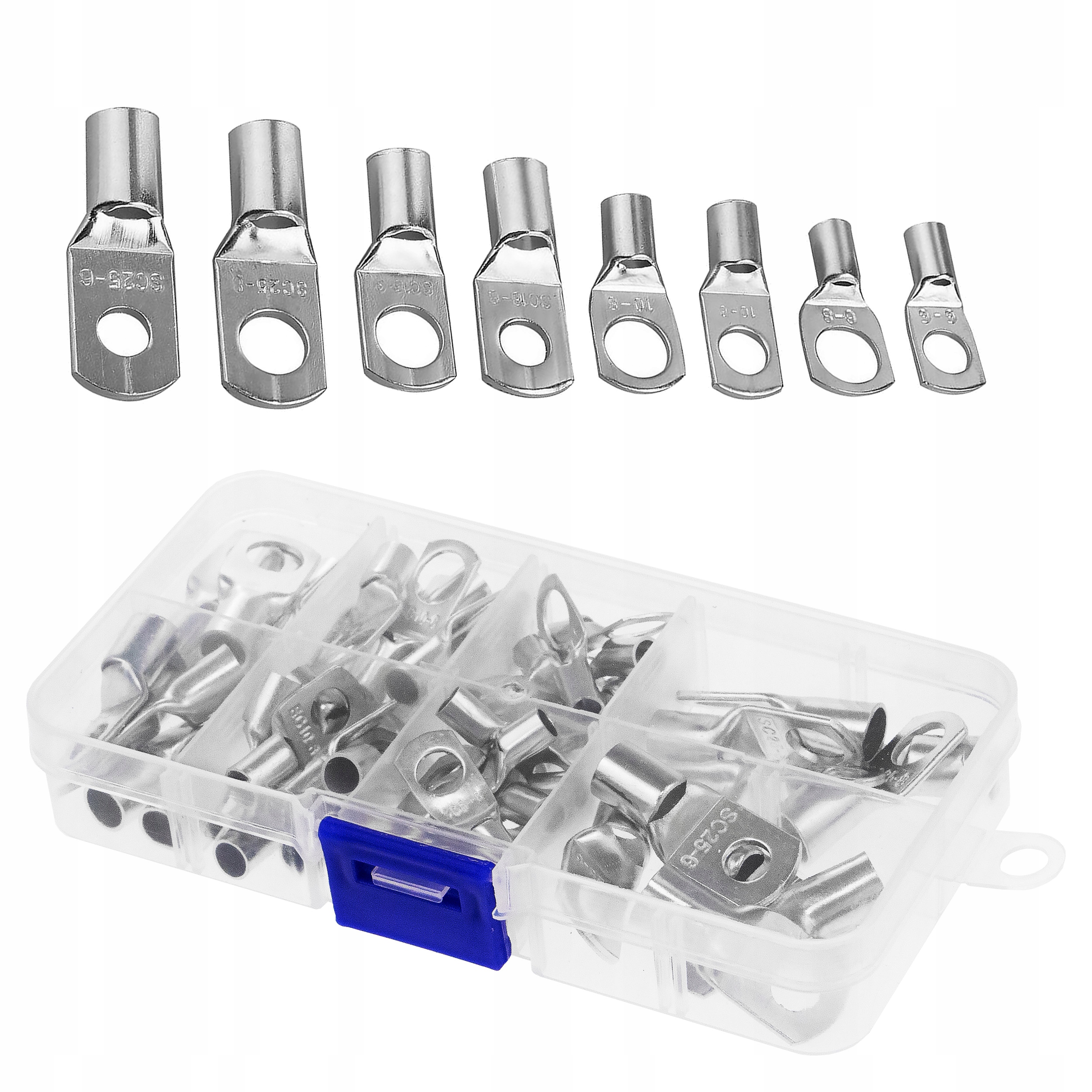 ZACISKARKA DO TULEJEK ZACISKARKA DO KABLI KONEKTORÓW PRZEWODÓW PRASKA 6-50 Maksymalny przekrój przewodu 50 mm²