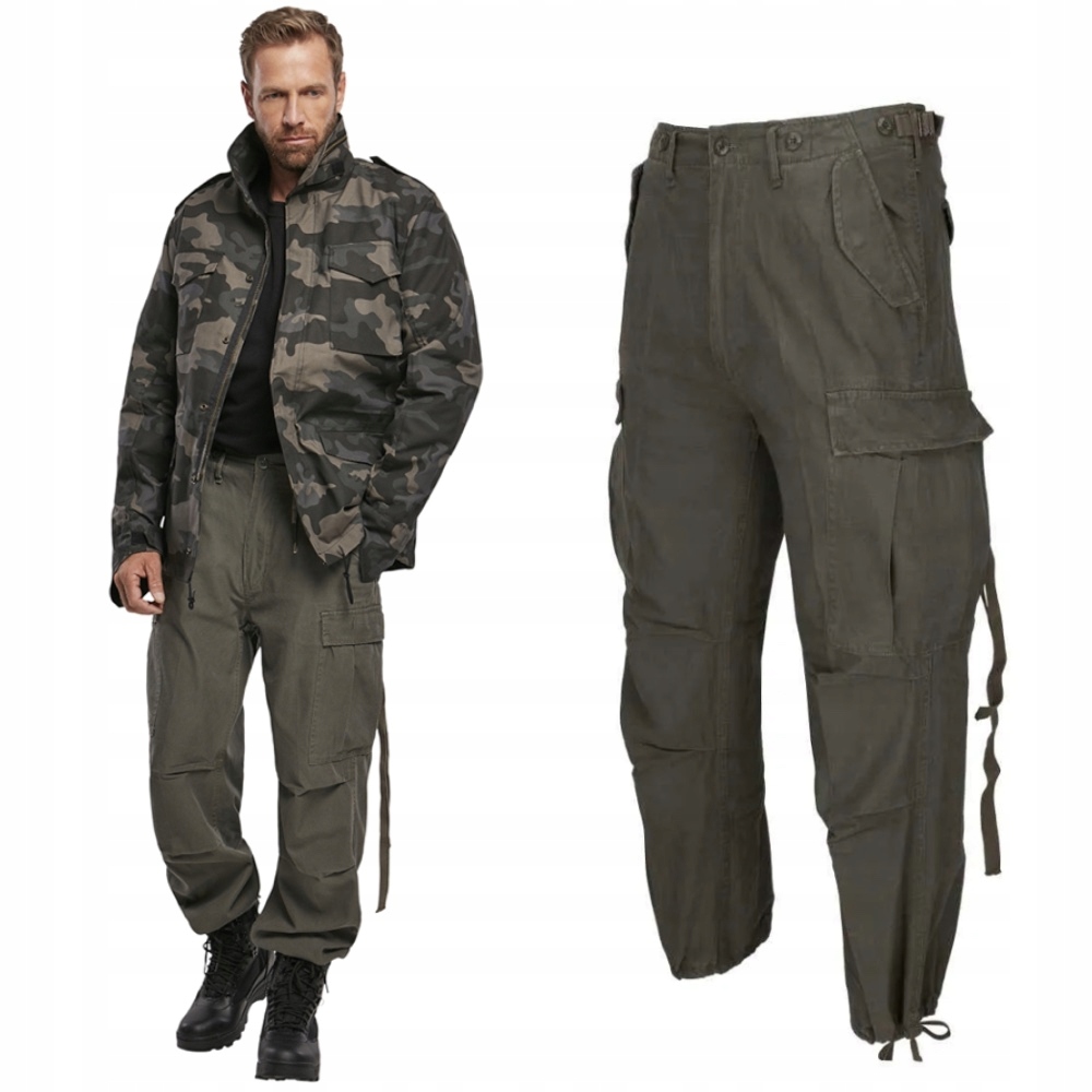 Pánské dlouhé kalhoty Brandit M65 Vintage Olive 3XL