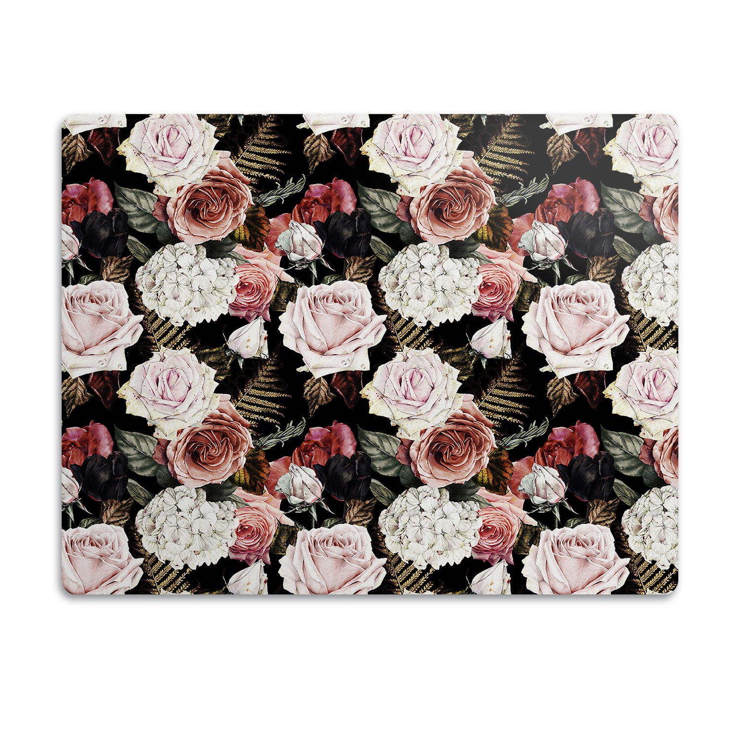 Levně Podložka pod misku pro kočky Barokní květiny 60x40 cm