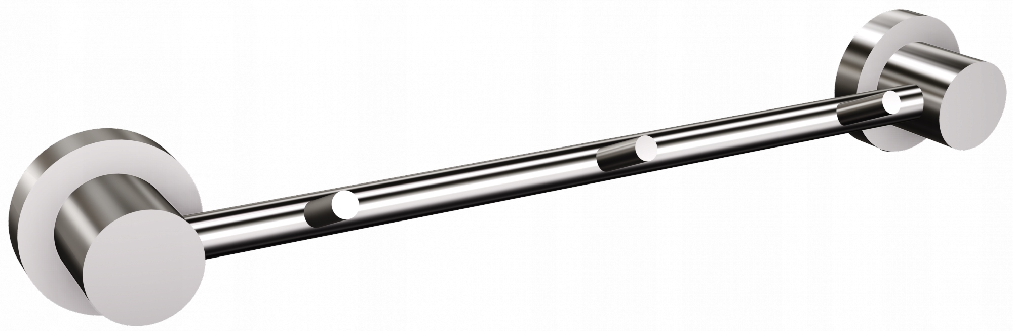 3-háčikový vešiak 493/SG Inox