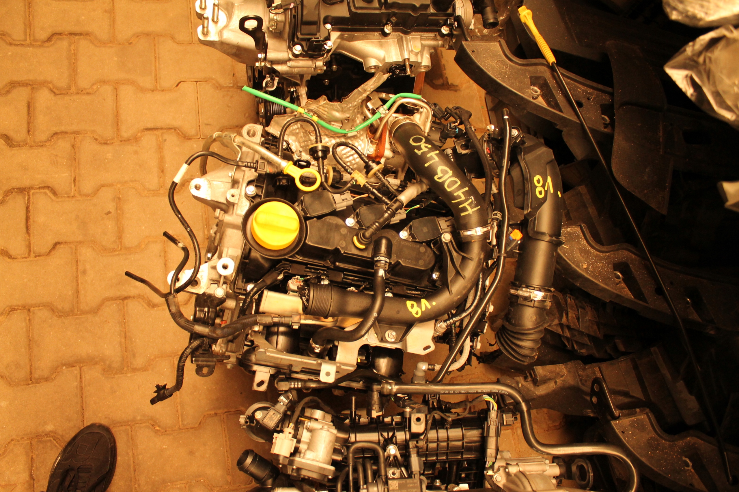 engine complete RENAULT H4DB450 15 TYSKM
