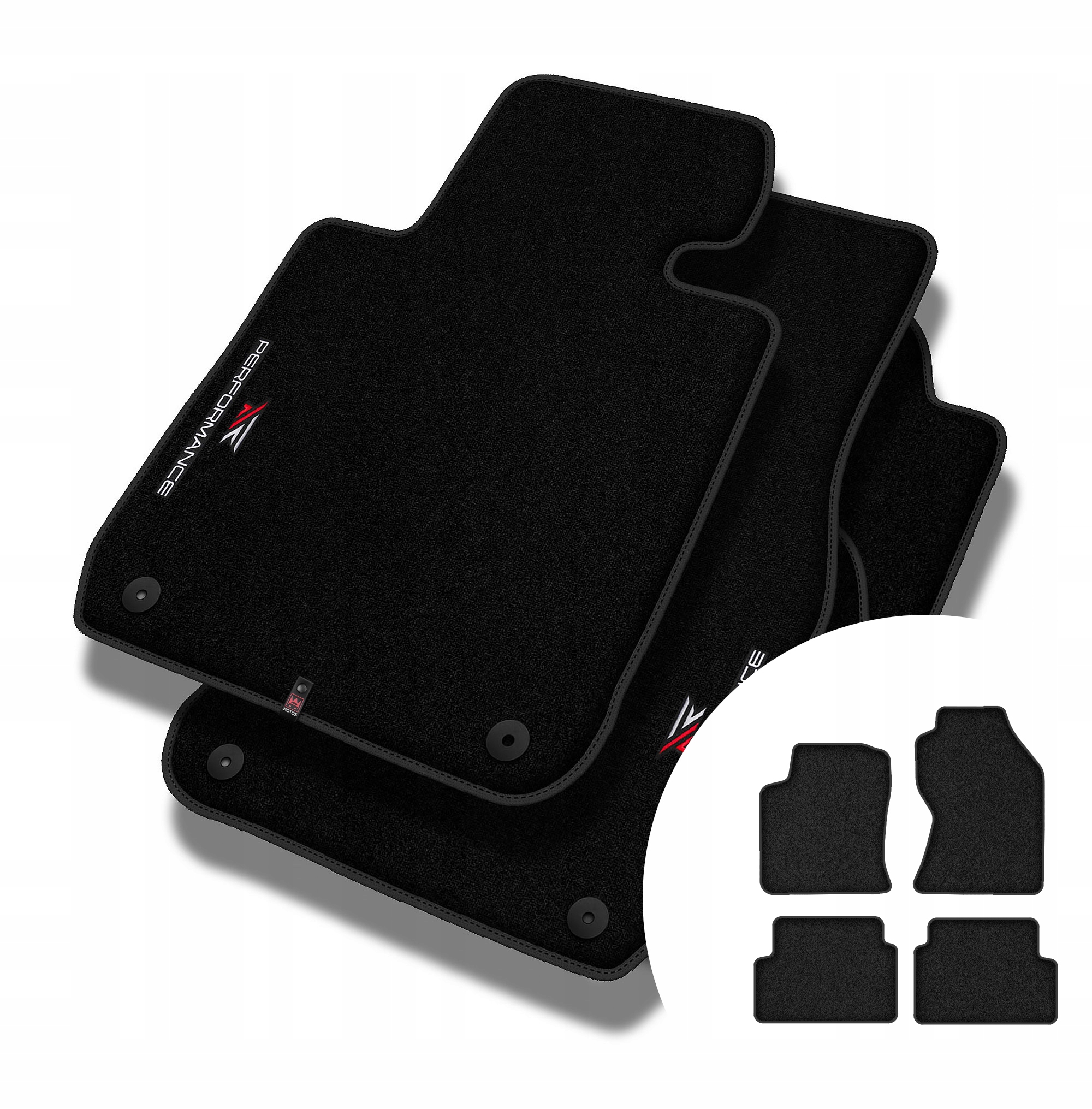 Velúrové koberčeky Performance Premium pre Ford Focus I 2001-2004