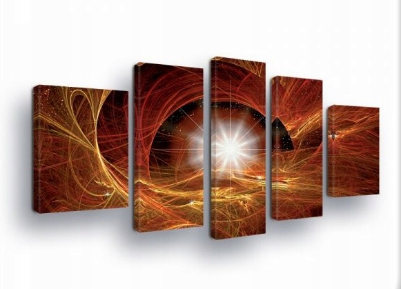 Obraz 170x100 Vesmír energia vír svetlo hmlovina abstrakcia dynamika