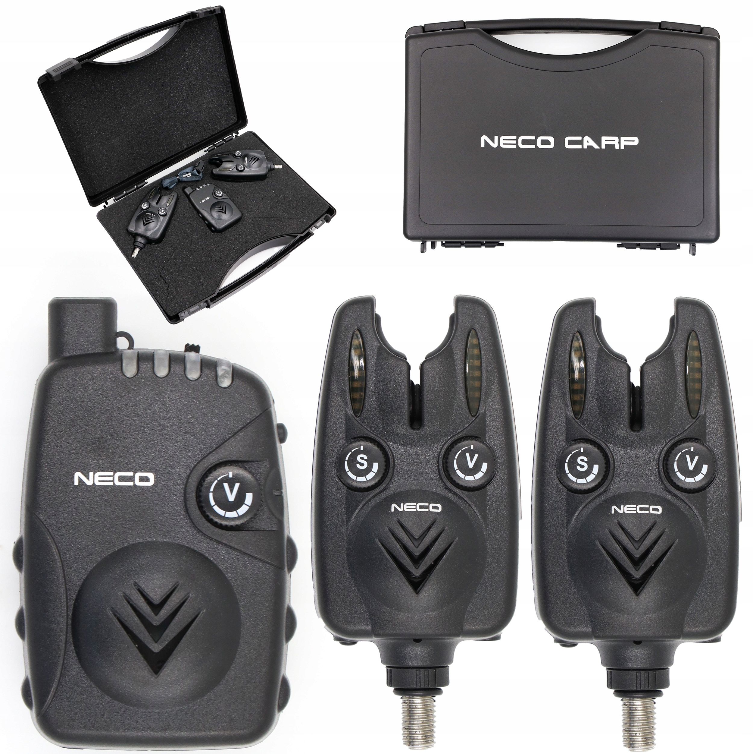 Sada Signalizátorů Záběru S Centrálou Neco 2+1 Cm-pro 102