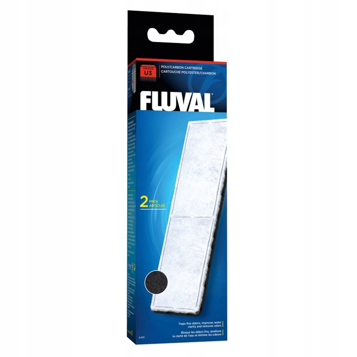 

Fluval Wkład Węglowy Z Fizeliną Do Filtrów U3 2SZT