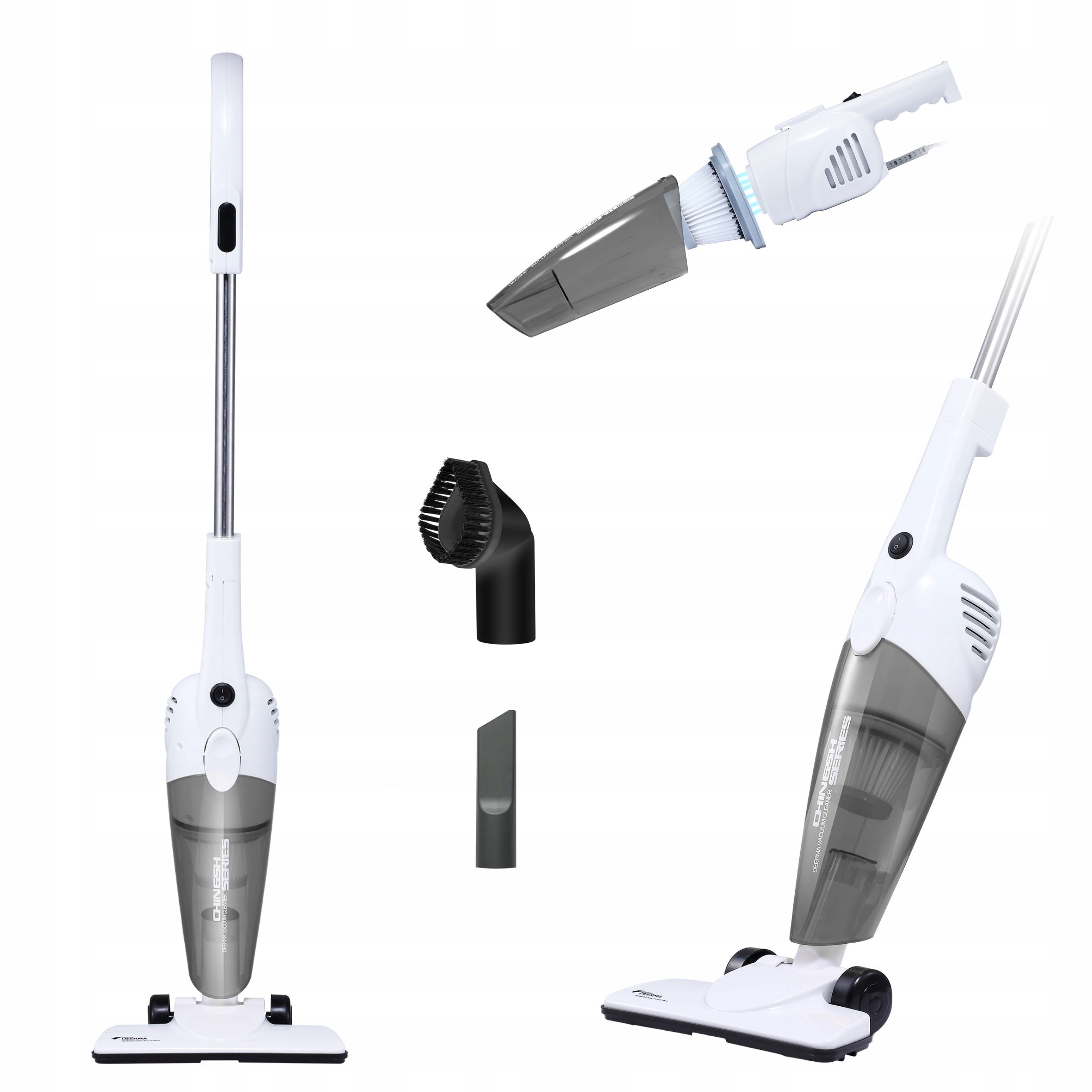 Odkurzacz Pionowy Ręczny 2w1 Deerma Dx118c 16 000 Pa 600 W Bezworkowy