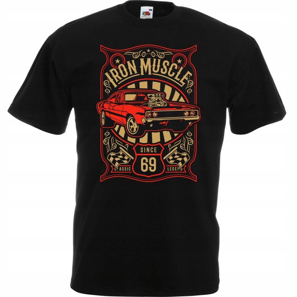 

Koszulka samochód auto iron muscle oldschool XXL