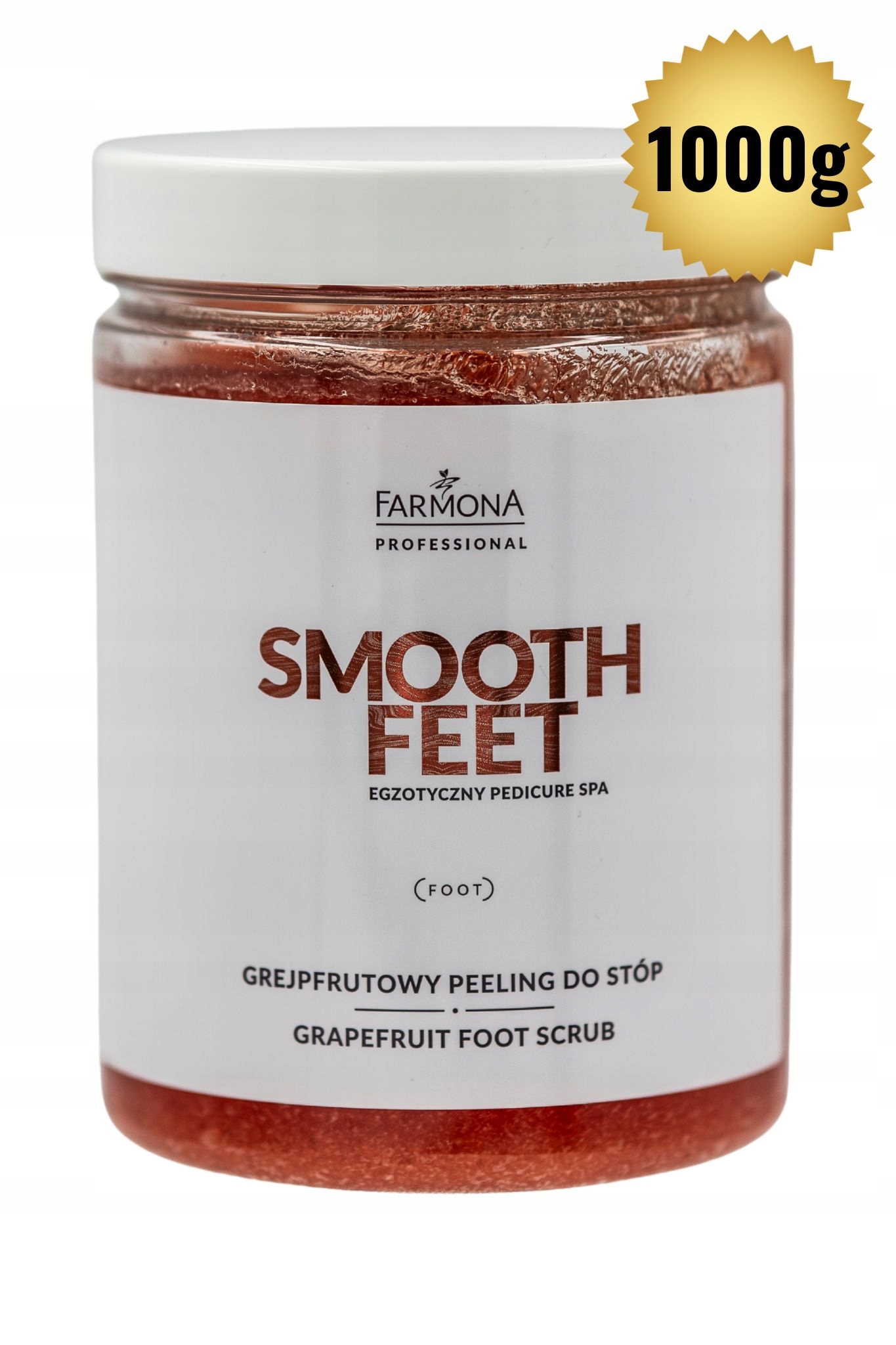 Farmona smooth feet grejfrutowy peeling do stóp 1000 ml