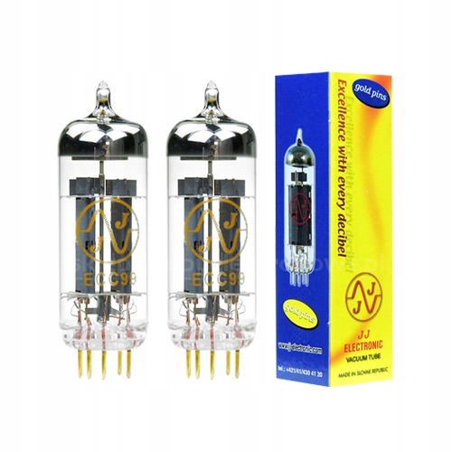 ECC99 JJ-Electronic Gold 2 ks vybraný pár