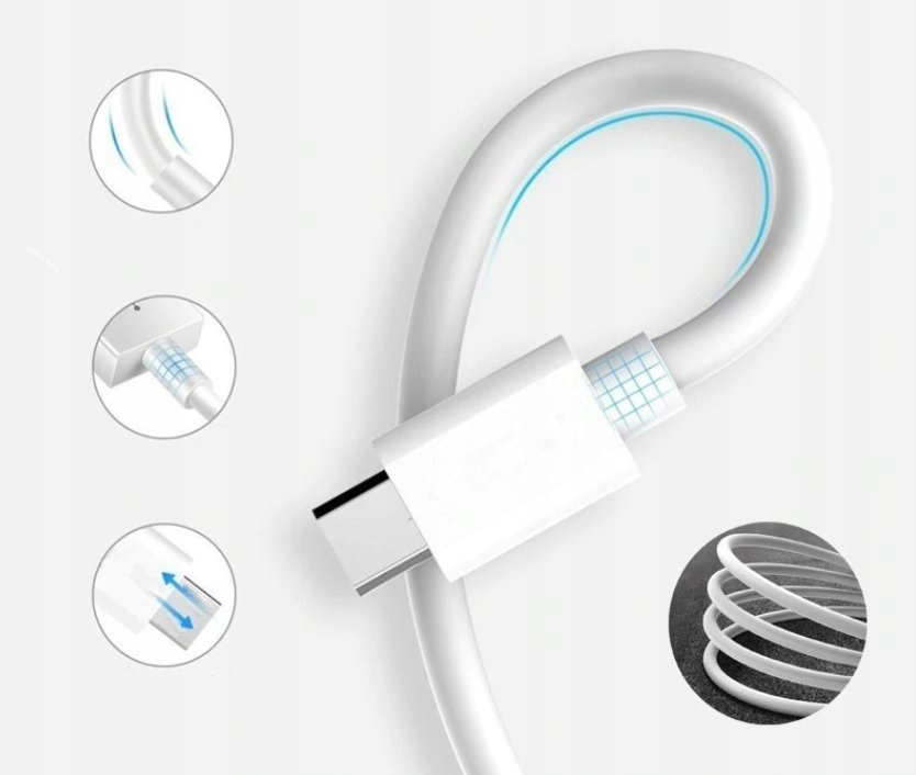 KABEL USB-C USB-C Type-C 3.0 3A 1m 100cm POWER DELIVERY QUICK CHARGE Producent Inna