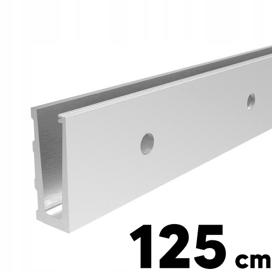 

Profil balustrady szklanej montaż od boku U