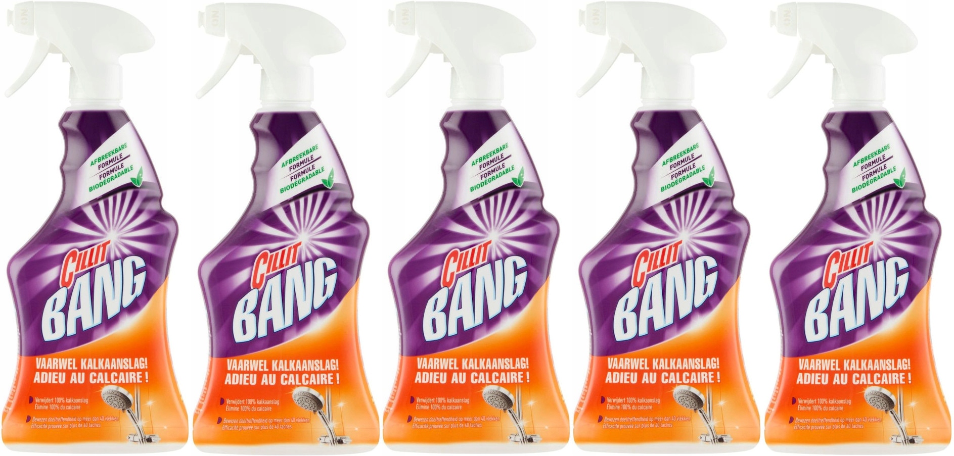 

Cillit Bang Zero Kamienia Spray Czyszczący 5x750ml