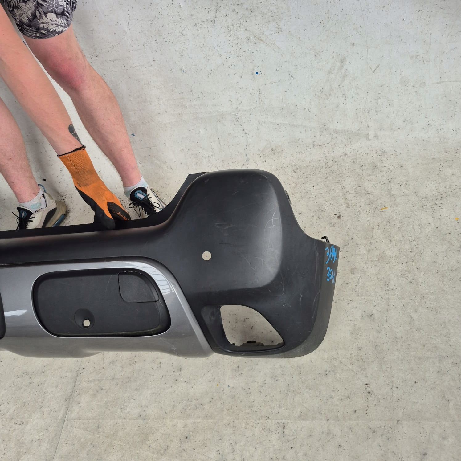 CITROEN C3 AIRCROSS 17-24 bumper rear part rear PDC
