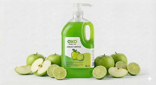 Levně Oxo Čajový koncentrát Jablko Limetka, 2l