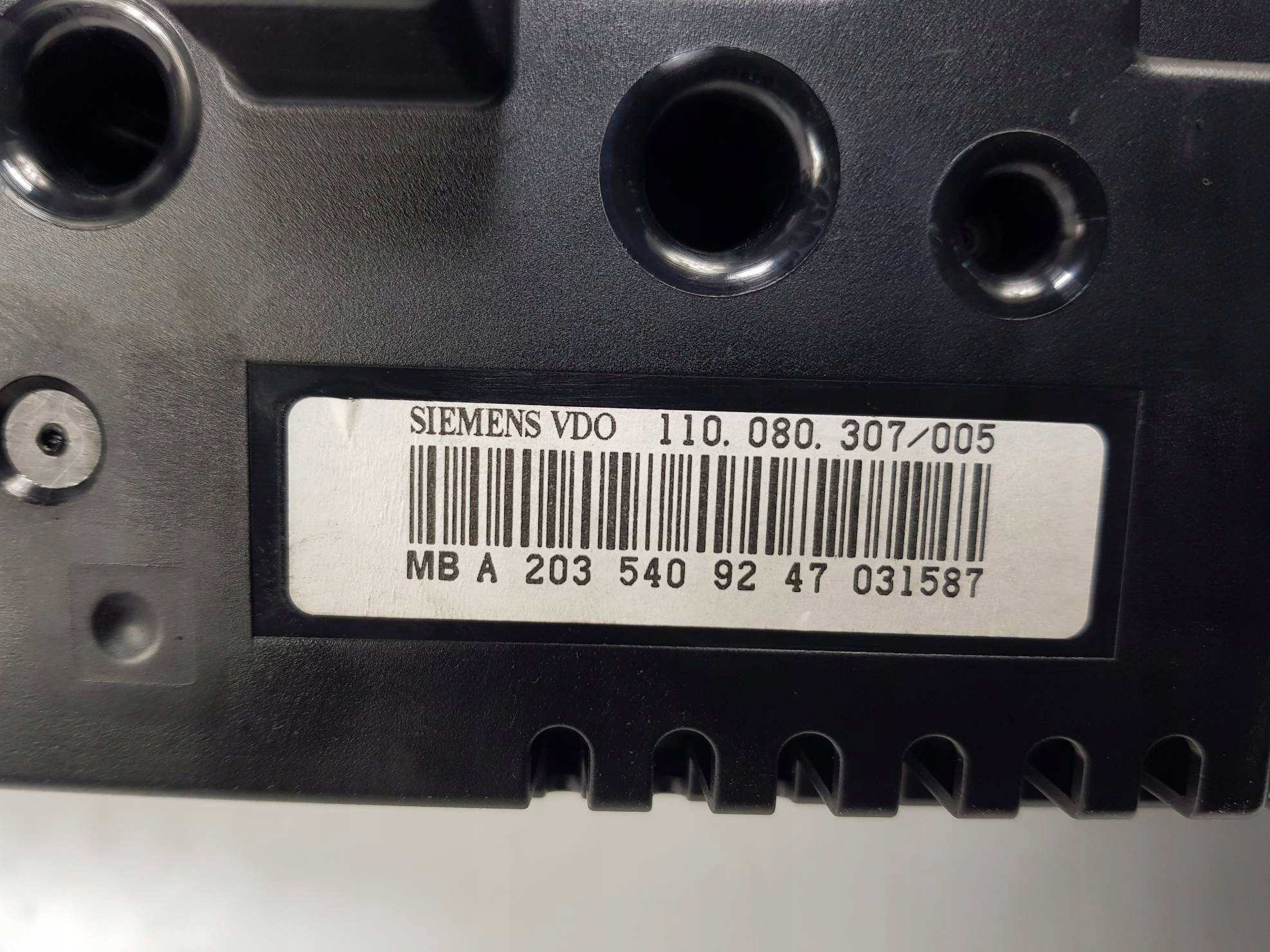 dials clock A2035409247 MERCEDES W203