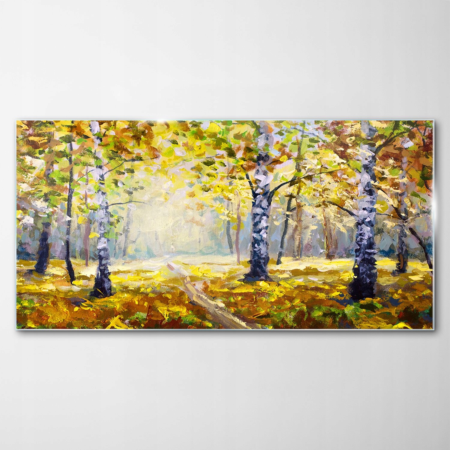 

Obraz na Szkle Dekor Jesień Krajobraz Las 120x60