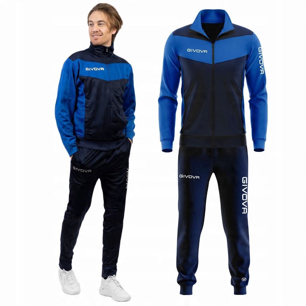 

Dres męski Komplet dresy Bluza Spodnie Givova M