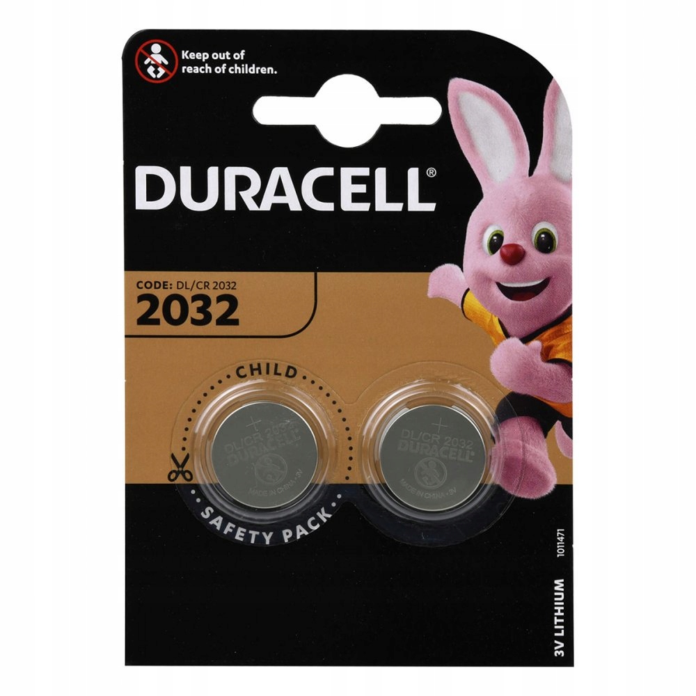 

Bateria Duracell CR2032 blister 2szt