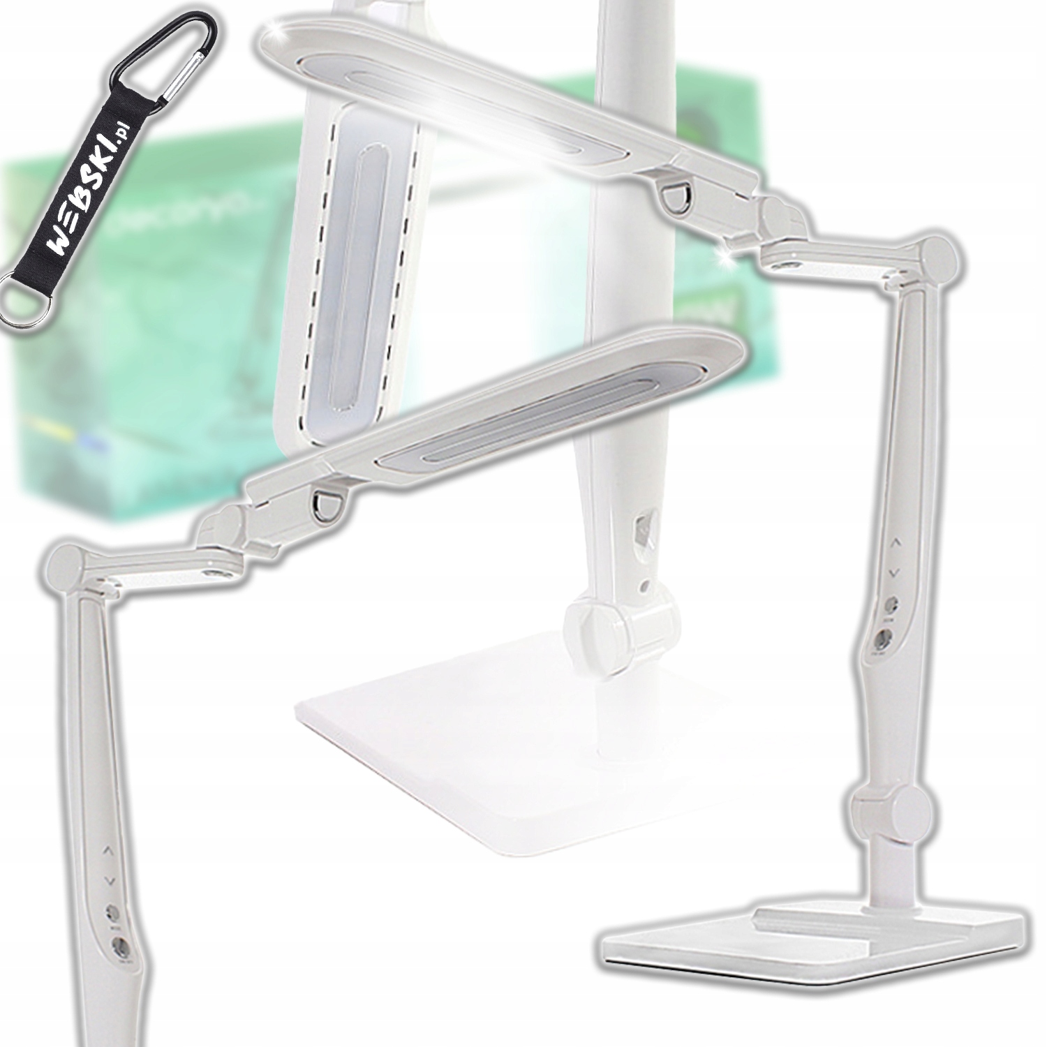 Regulovatelná Led Lampička 10W Stolní Kreslící Na Dotyk Školní Na Stůl