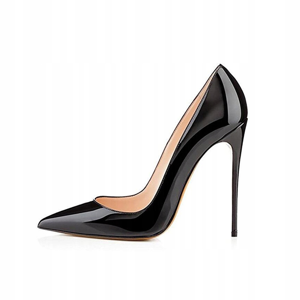 

Lakierowane Szpilki 12cm W Szpic Alladies AS4552