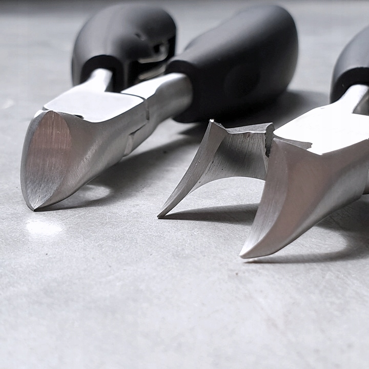 Cążki, obcinaczki korekcyjne do twardych wrastających paznokci nr Cp6 Rodzaj inny