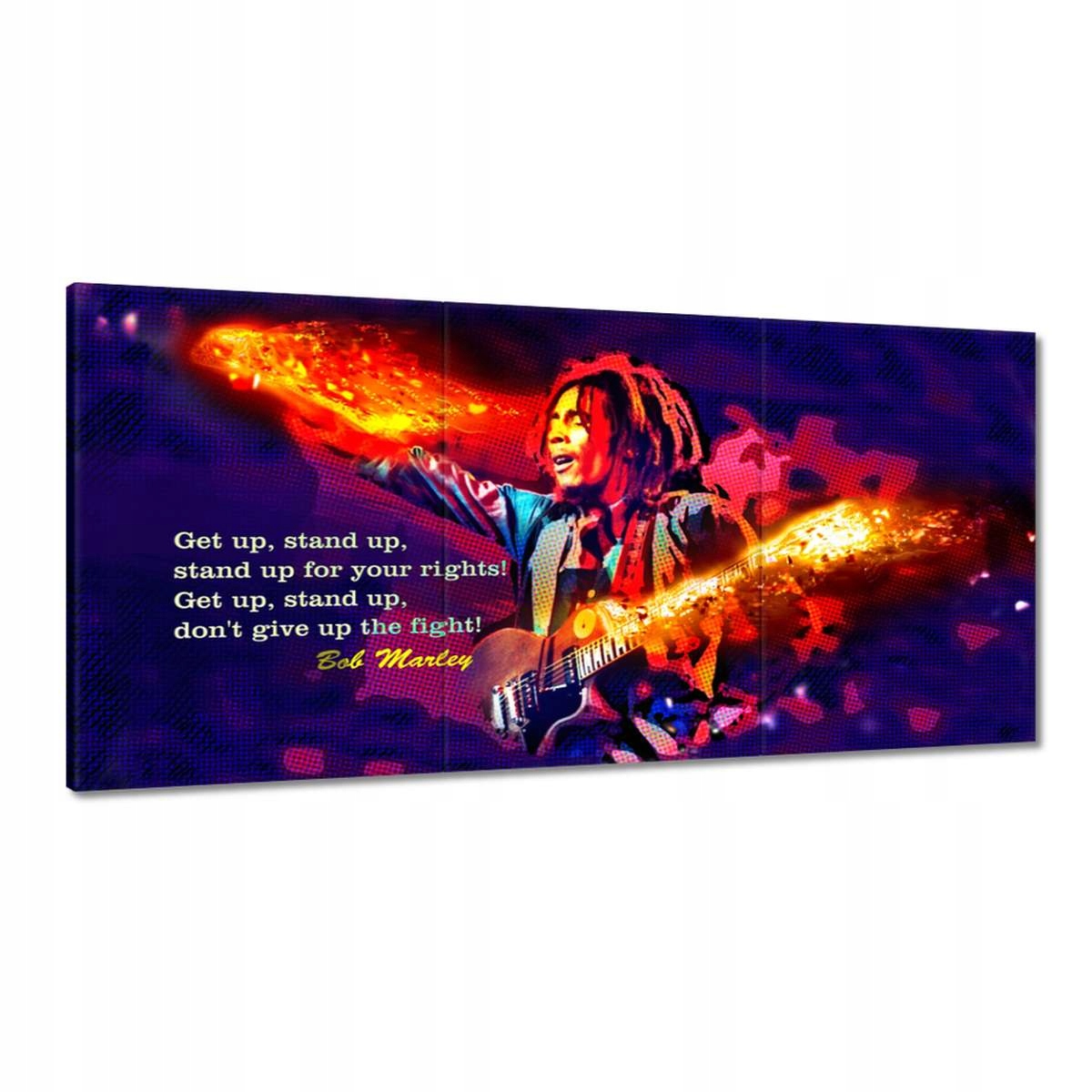 Obrazy 180x90 Boba Marleyho na koncerte