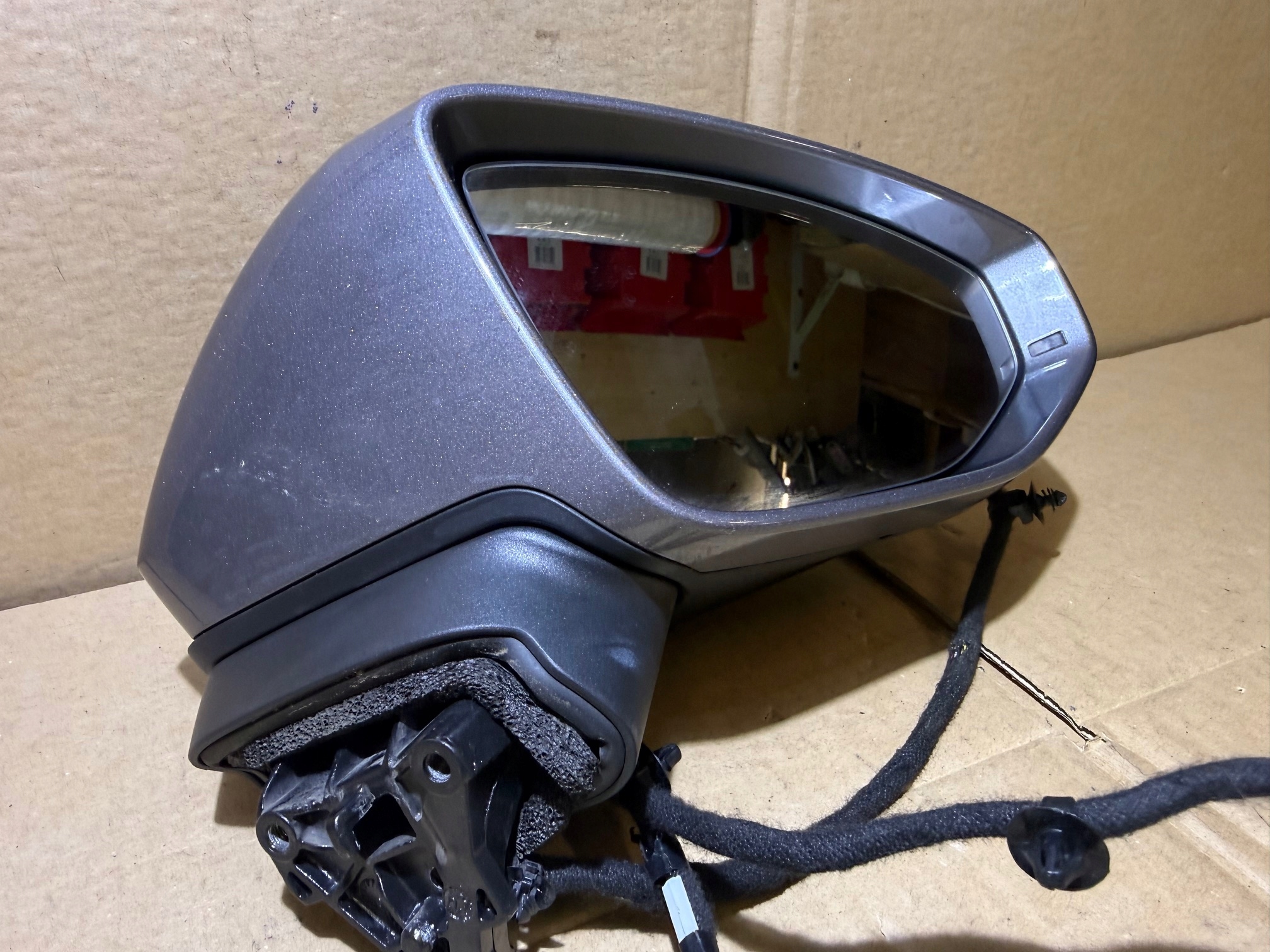 AUDI A6 C8 mirror exterior right EUROPA 12 PIN LZ7F