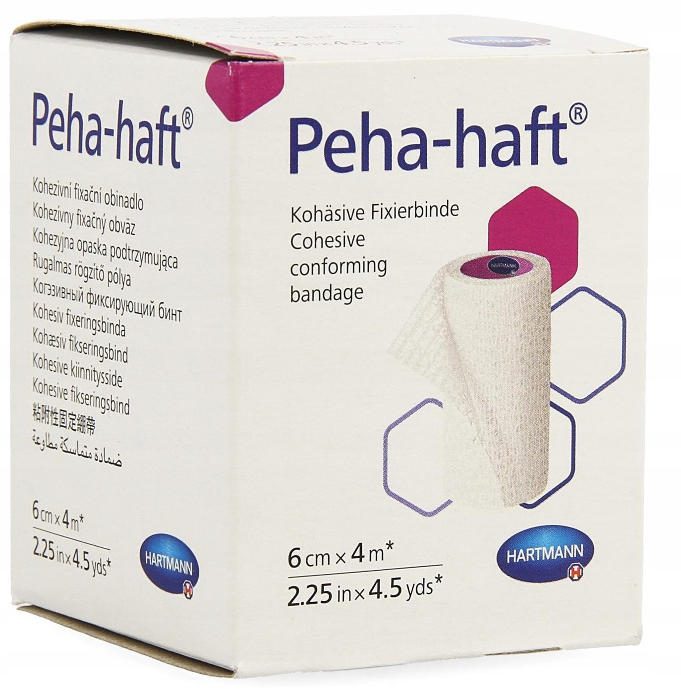 

Hartmann Peha-haft latex-free, 6cm x 4m, 1szt.